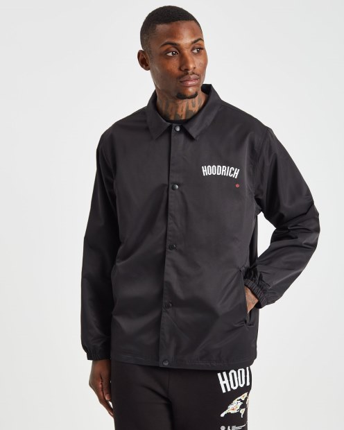 Chaqueta Og Import Negro/blanco/rojo Hoodrich