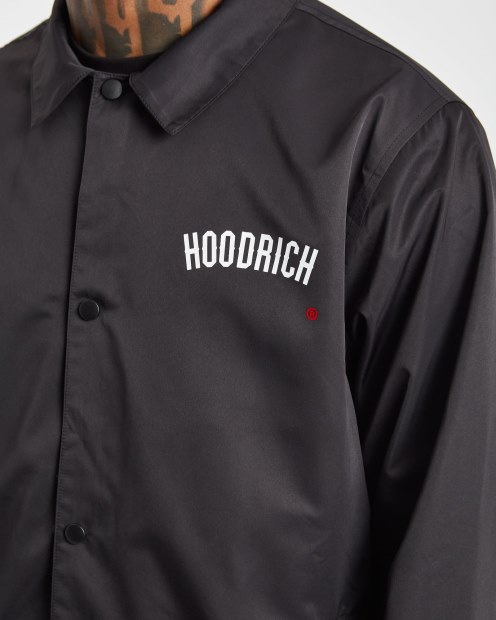 Chaqueta Og Import Negro/blanco/rojo Hoodrich