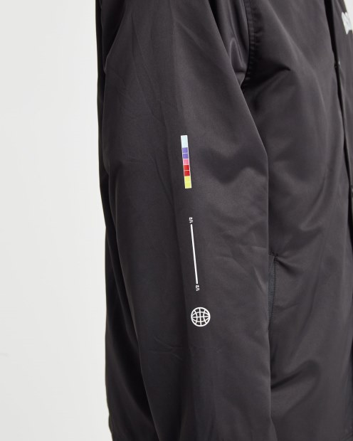 Chaqueta Og Import Negro/blanco/rojo Hoodrich