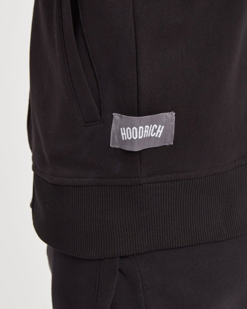 Chaqueta Universitaria Hoodrich Black/Iron Gate/reflectante Og Pacific