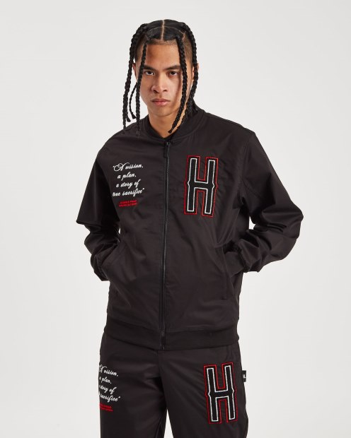 Chaqueta Hoodrich Og Pulse Negro/blanco/lychee