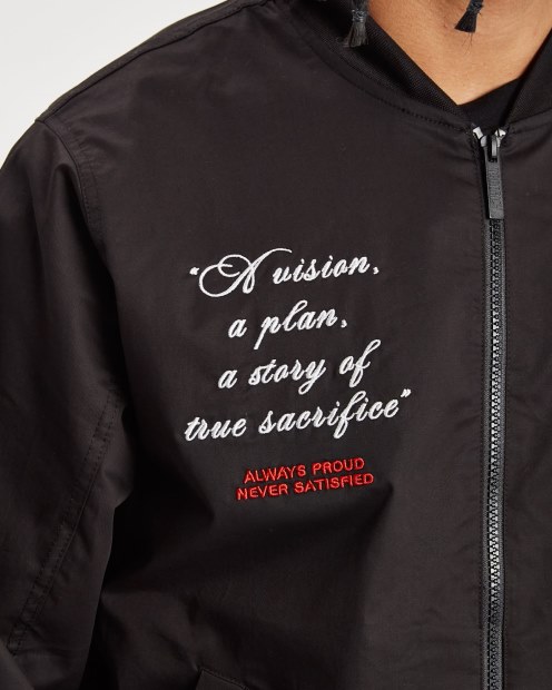 Chaqueta Hoodrich Og Pulse Negro/blanco/lychee