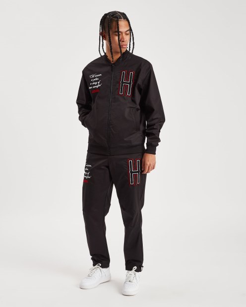 Chaqueta Hoodrich Og Pulse Negro/blanco/lychee