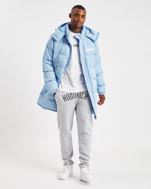 Plácido Azul Hoodrich Og Stack Abrigo Largo