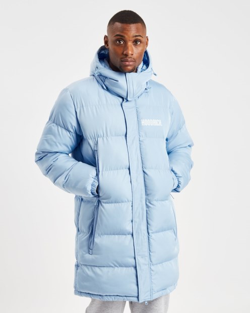 Plácido Azul Hoodrich Og Stack Abrigo Largo