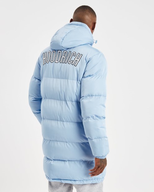 Plácido Azul Hoodrich Og Stack Abrigo Largo