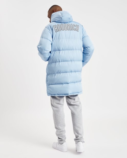 Plácido Azul Hoodrich Og Stack Abrigo Largo
