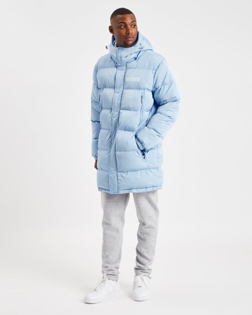 Plácido Azul Hoodrich Og Stack Abrigo Largo
