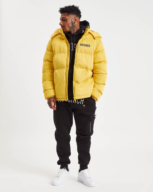 Chaqueta Con Capucha Og Stack Amarillo Intenso