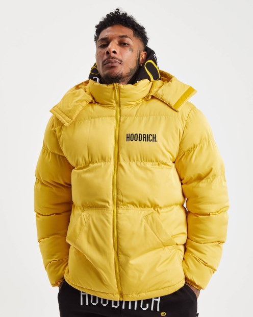 Chaqueta Con Capucha Og Stack Amarillo Intenso