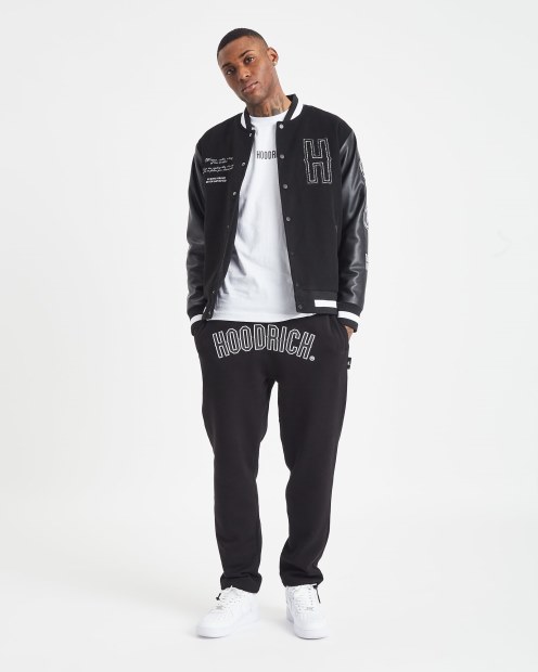 Chaqueta Hoodrich Og Varsity Negro/blanco