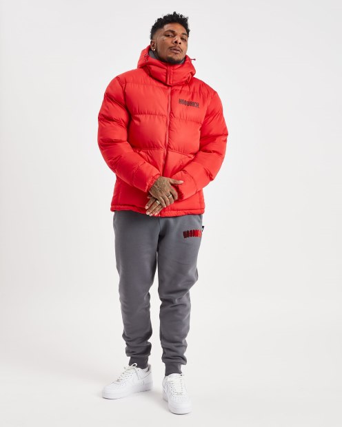 Chaqueta Con Capucha Roja Rich Og Stack