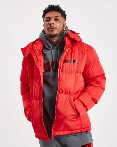 Chaqueta Con Capucha Roja Rich Og Stack