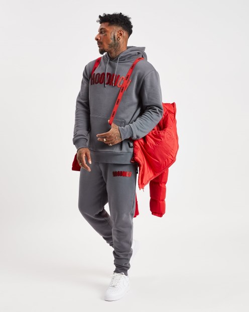 Chaqueta Con Capucha Roja Rich Og Stack