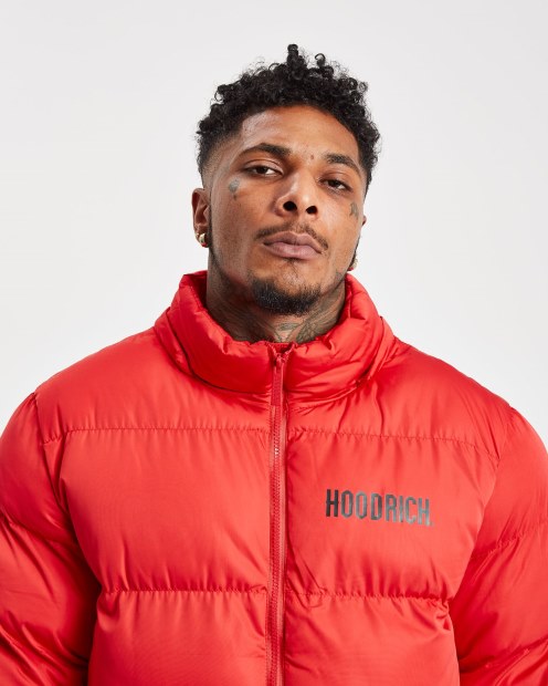 Chaqueta Con Capucha Roja Rich Og Stack