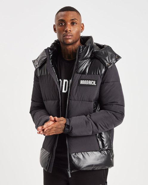 Chaqueta Negra Og Clique Hoodrich