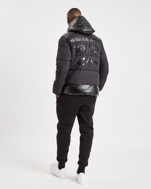 Chaqueta Negra Og Clique Hoodrich