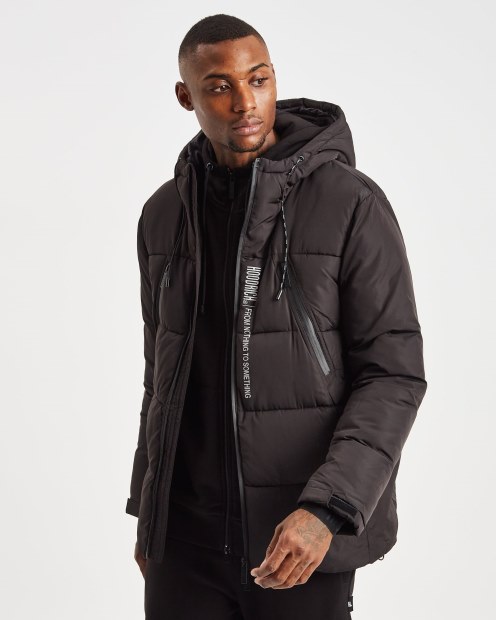 Chaqueta Og Wraith Con Capucha Negro Intenso/reflectante