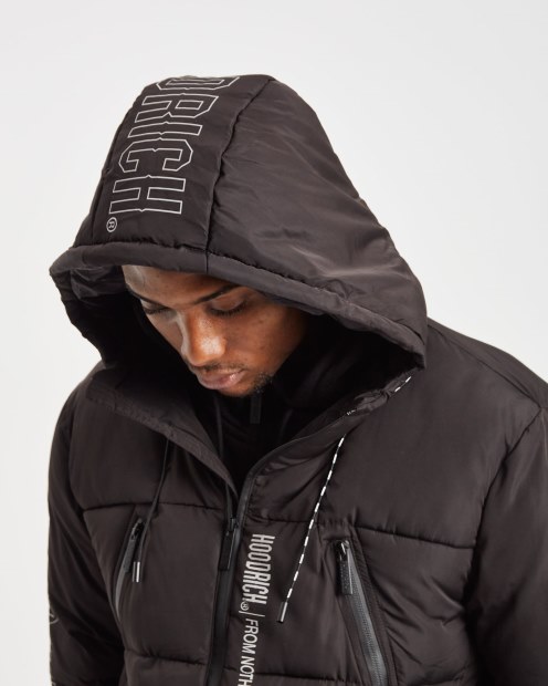 Chaqueta Og Wraith Con Capucha Negro Intenso/reflectante