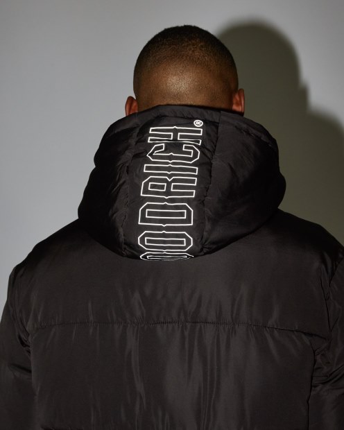 Chaqueta Og Wraith Con Capucha Negro Intenso/reflectante
