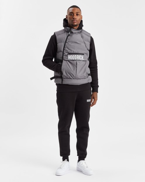 Chaleco Hoodrich Iron Gate/blanco Og Astro