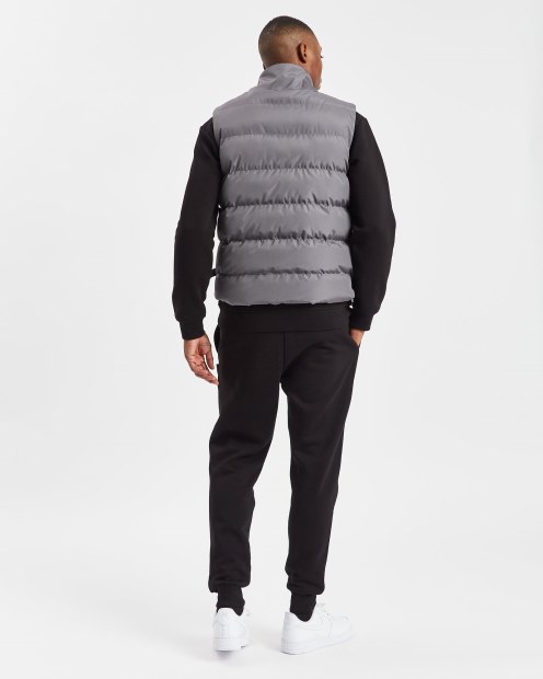 Chaleco Hoodrich Iron Gate/blanco Og Astro