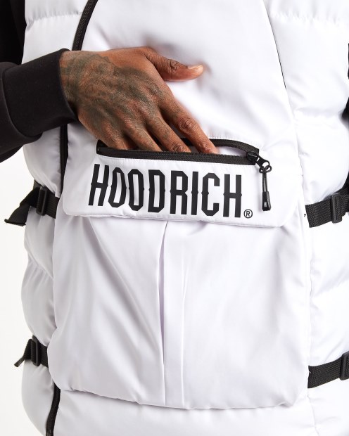 Chaleco Hoodrich Og Astro Blanco/negro