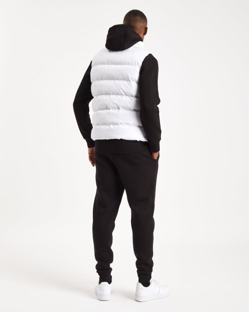 Chaleco Hoodrich Og Astro Blanco/negro