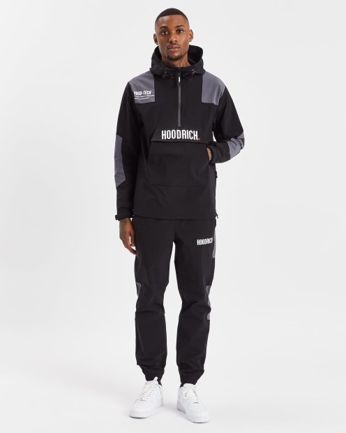 Og Armadura Chaqueta Hoodrich Negro/puerta De Hierro/blanco
