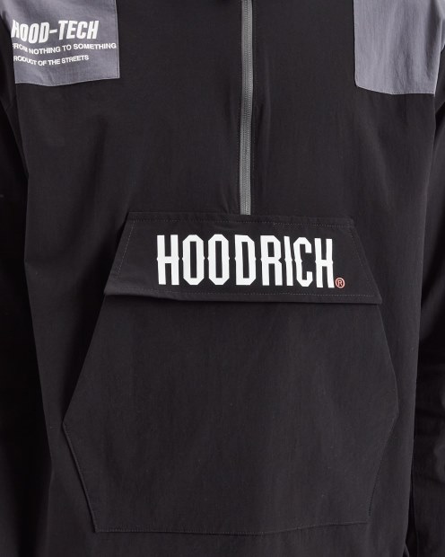 Og Armadura Chaqueta Hoodrich Negro/puerta De Hierro/blanco