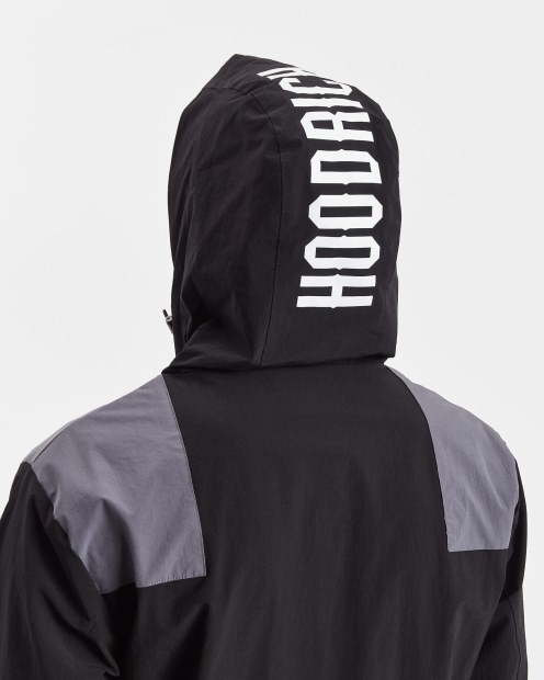 Og Armadura Chaqueta Hoodrich Negro/puerta De Hierro/blanco
