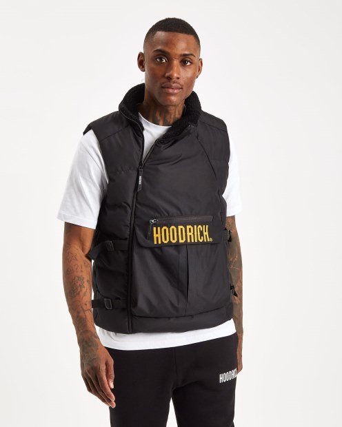 Chaleco Hoodrich Negro/amarillo Og Astro