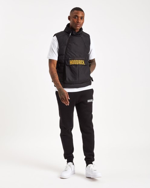 Chaleco Hoodrich Negro/amarillo Og Astro