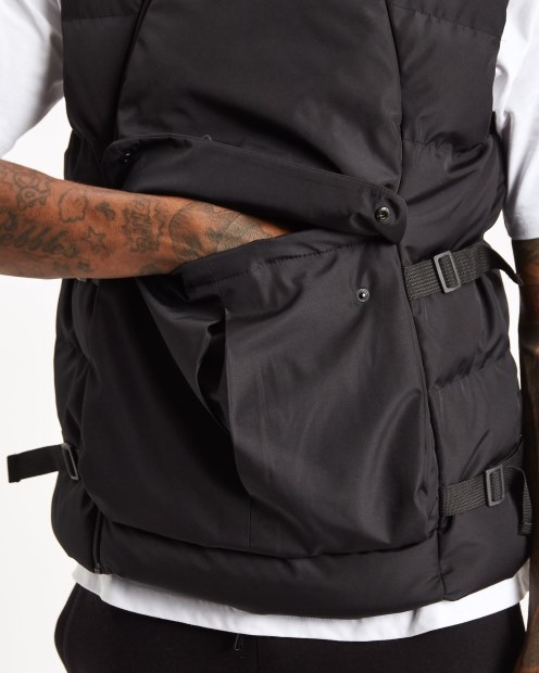 Chaleco Hoodrich Negro/amarillo Og Astro