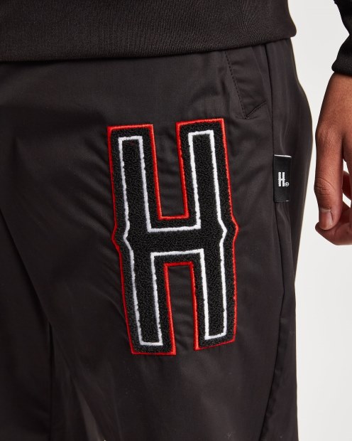 Pantalones Og Pulse Hoodrich Negro/blanco/lychee