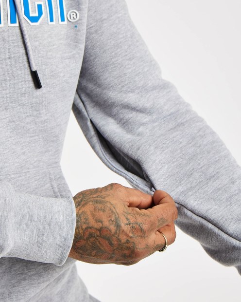 Chándal Og Crush Gris/blanco/azul Fuerte Hoodrich