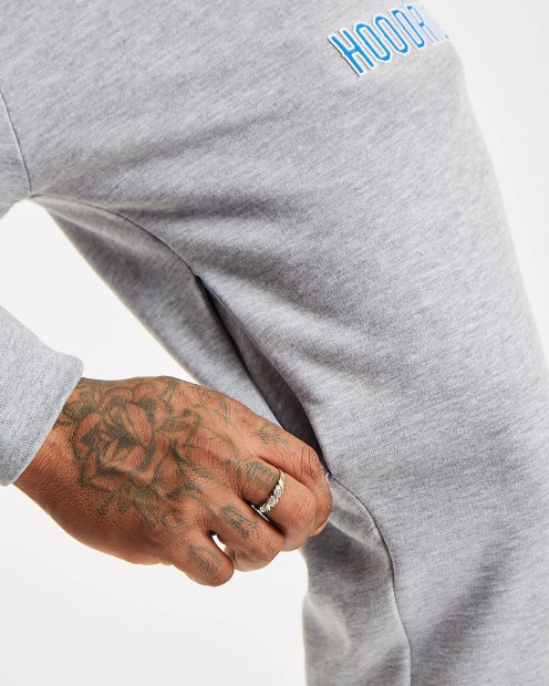 Chándal Og Crush Gris/blanco/azul Fuerte Hoodrich