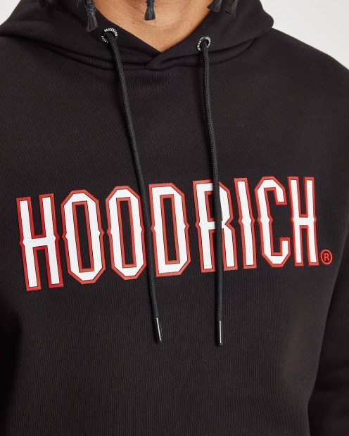 Chándal Hoodrich Negro/blanco/lychee Og Crush