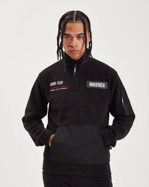 Sudadera Negra/blanca/lychee Og Everest Hoodrich