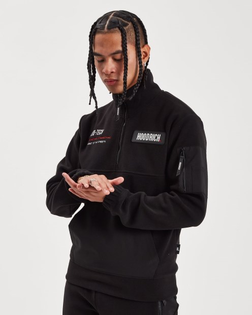 Sudadera Negra/blanca/lychee Og Everest Hoodrich