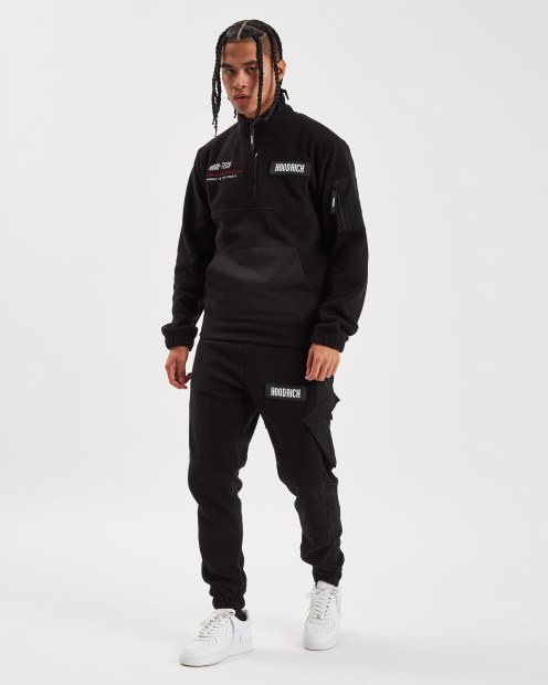 Sudadera Negra/blanca/lychee Og Everest Hoodrich