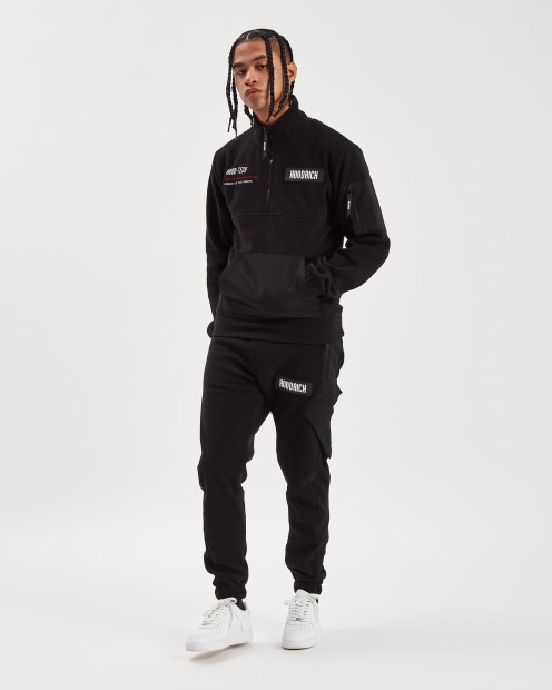 Sudadera Negra/blanca/lychee Og Everest Hoodrich