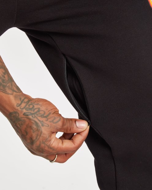 Joggers Hoodrich Og Ink Negro/blanco/amarillo