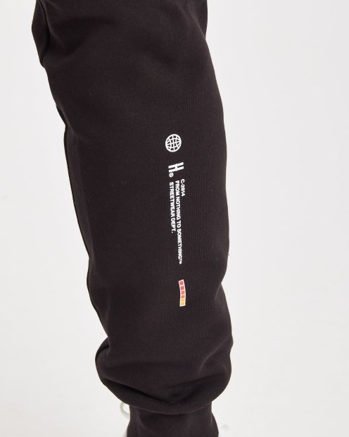 Joggers Hoodrich Og Ink Negro/blanco/amarillo