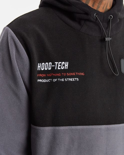Sudadera Con Capucha Iron Gate/black/white Hoodrich Og Everest
