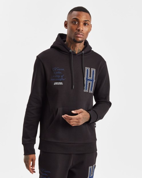 Sudadera Con Capucha Og Pulse Hoodrich Black/sodalite
