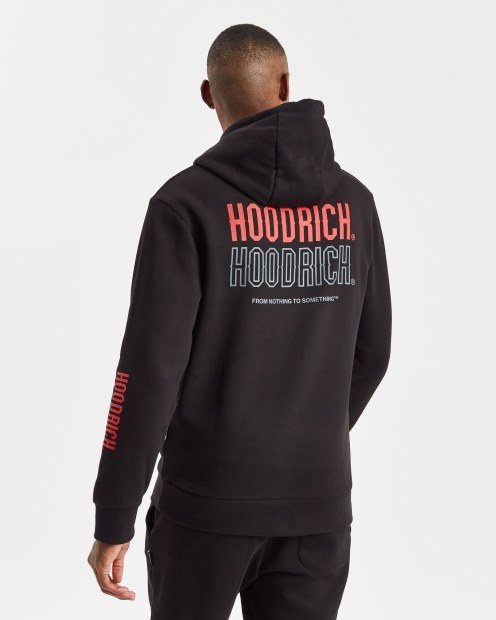 Negro/lychee/puerta De Hierro Og Overbrand Chándal Hoodrich
