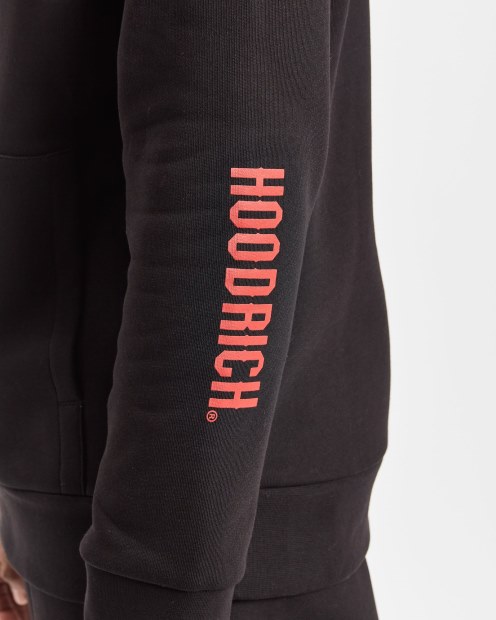 Negro/lychee/puerta De Hierro Og Overbrand Chándal Hoodrich