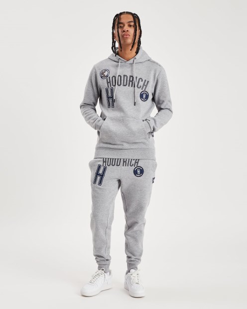 Joggers Hoodrich Og Pacific Gris Jaspeado/azul