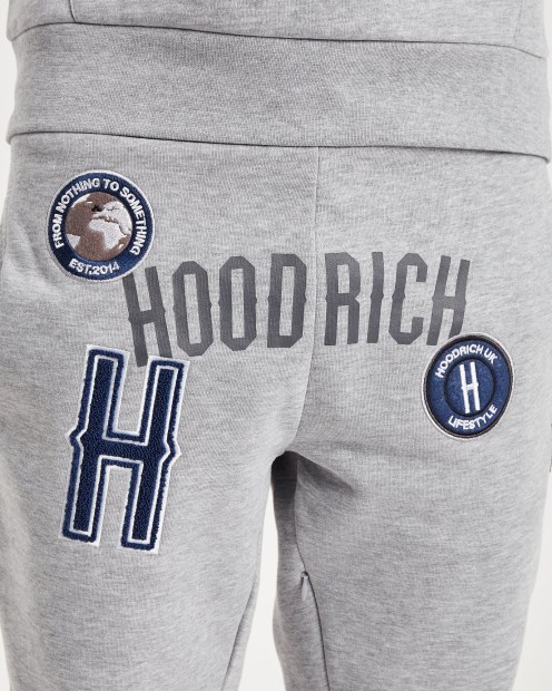 Joggers Hoodrich Og Pacific Gris Jaspeado/azul